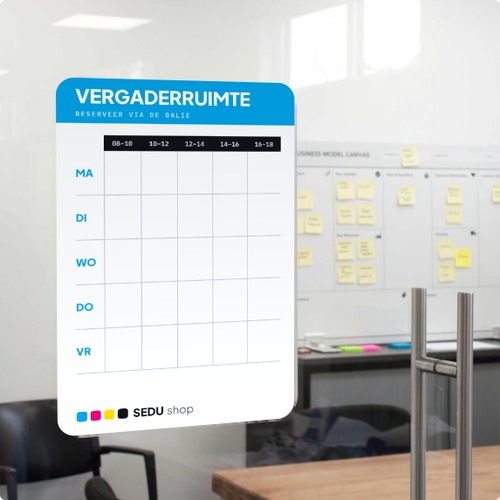 Whiteboard sticker