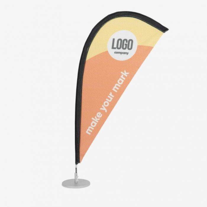 Beachflag mini bedrukken