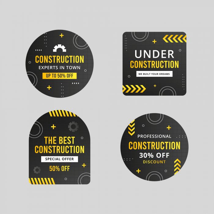 Industriële sticker voor machines en apparatuur
