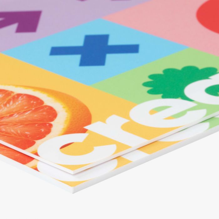 Polystyreen plaat bedrukt