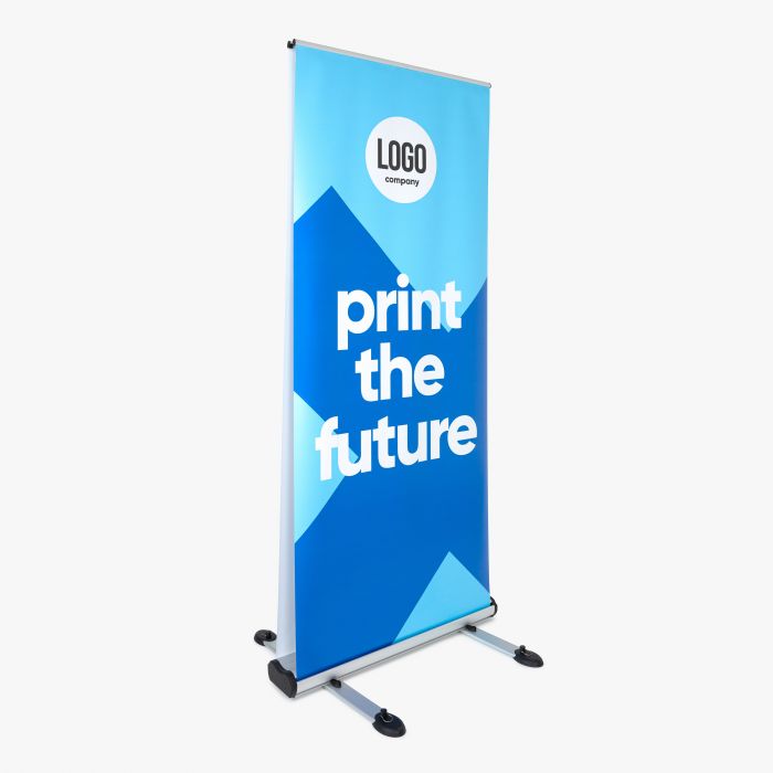 Outdoor roll-up banner voor buiten