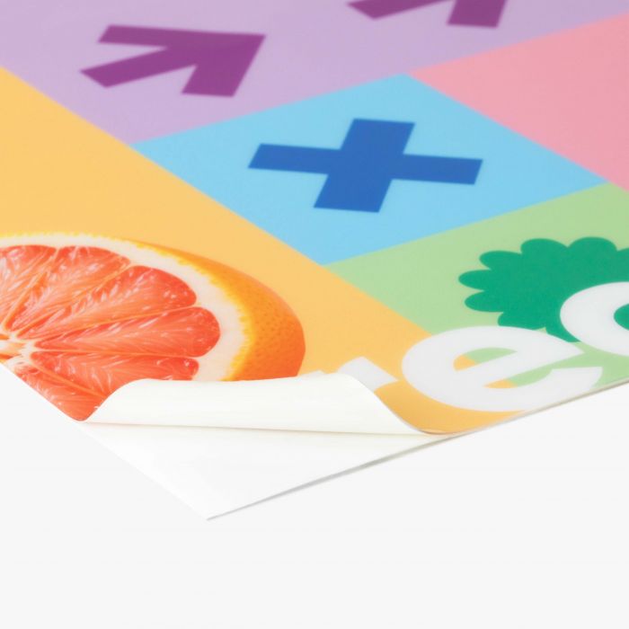 Slagvaste sticker voor intensief gebruik