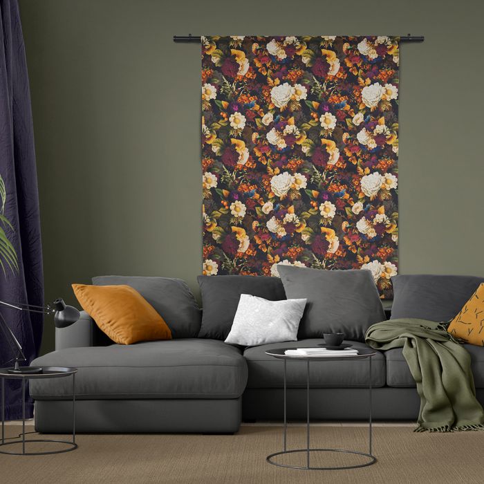 Bedrukt wandkleed als wanddecoratie