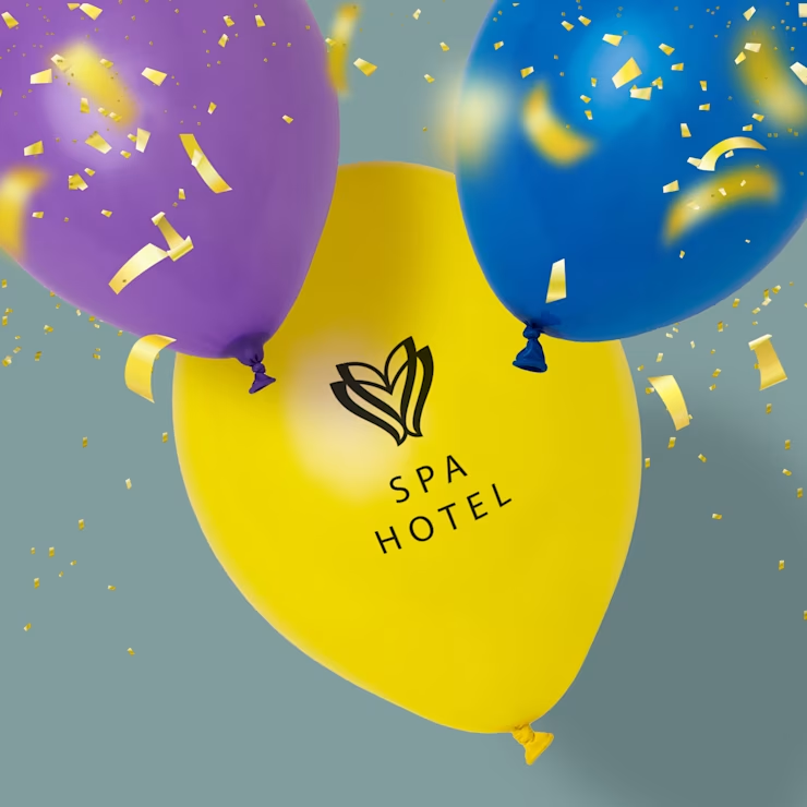 Ballonnen bedrukt met logo