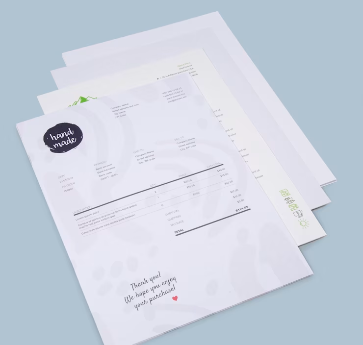 Briefpapier in eigen huisstijl