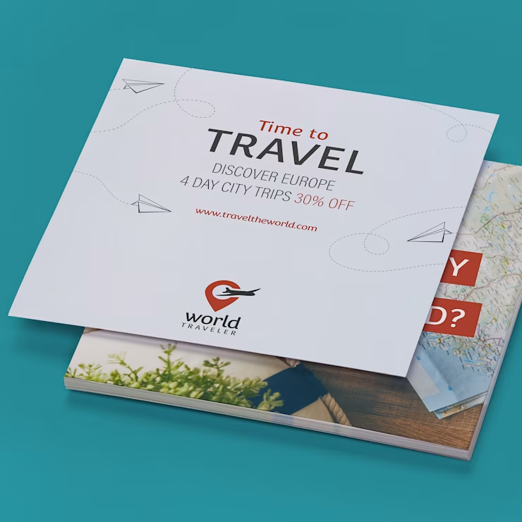 Flyers drukken in full colour